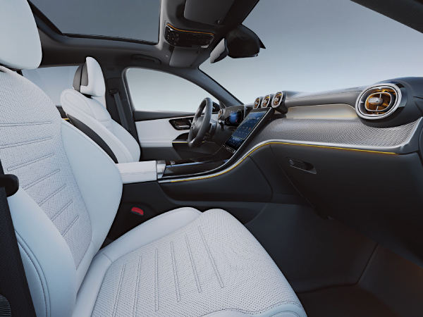 Interior vanguardista GLC Coupé