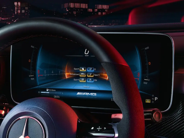 Asientos deportivos AMG con reposacabezas integrados